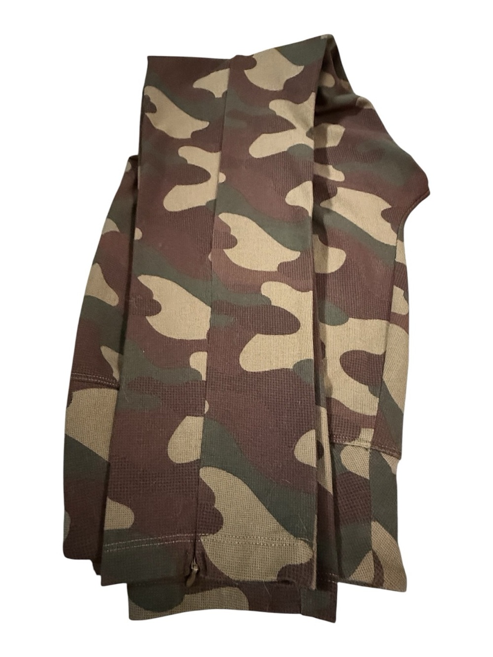 Women with Control Camo Print Leggings - Olive Green Size S - Picture 4 of 10